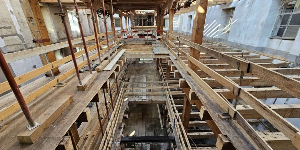 Chantier des vieux Moulins - Rénovation complète d’un ancien immeuble à la Chaux-de-Fonds